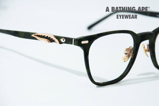 A Bathing Ape SHARK 43 BK Optical Frame